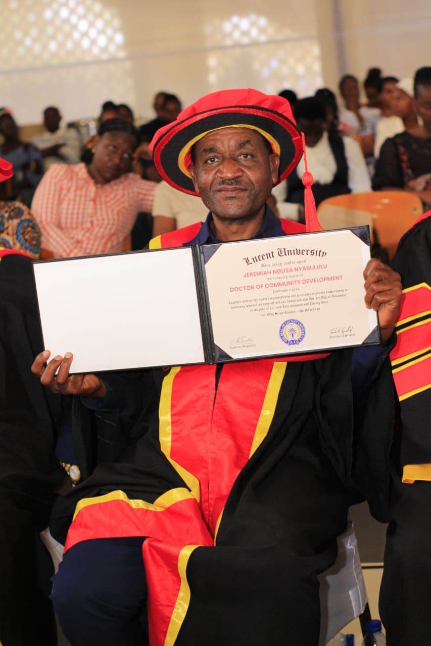 CEO Dr. Jerry Nyabululu Awarded Honorary Doctor of Community Development